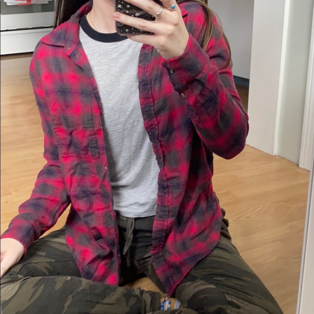 American Eagle Red Flannel